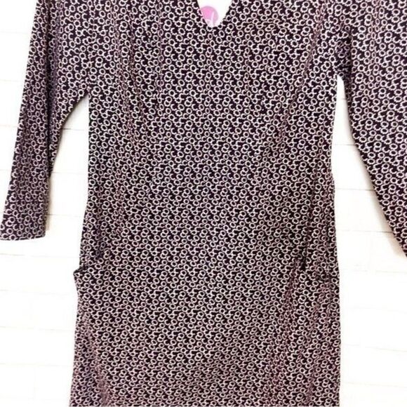 BODEN Purple Floral Corduroy Mini Dress NWT - Picture 4 of 9